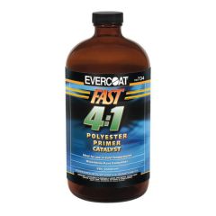 EVERCOAT® 100734 Polyester Primer Fast Catalyst, 946 mL Bottle, Clear, 4:1 Mixing, Liquid