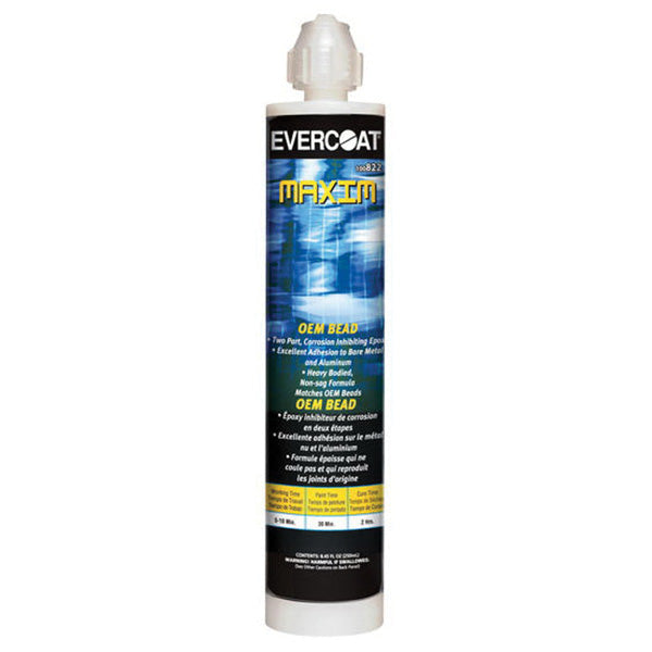 Evercoat MAXIM 100822 OEM Bead Type Seam Sealer, 250 mL Cartridge, Paste, Beige