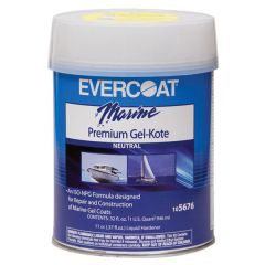 EVERCOAT® 105676 Premium Gel-Kote, 1 qt Can, High Gloss Neutral, Paste