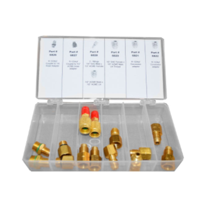 FJC REFRIGERANT R1234Yf Adapter Asst