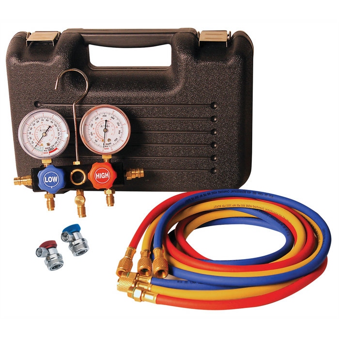 FJC REFRIGERANT 134/1234Yf Dual Gauge Set โ view 2