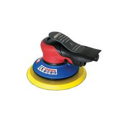 Florida Pneumatic AirCat® 6700-6-332 Non-Vacuum Orbital Sander, 6 in, 3/32 in, 11000 rpm, 1.6 cfm, Palm Handle