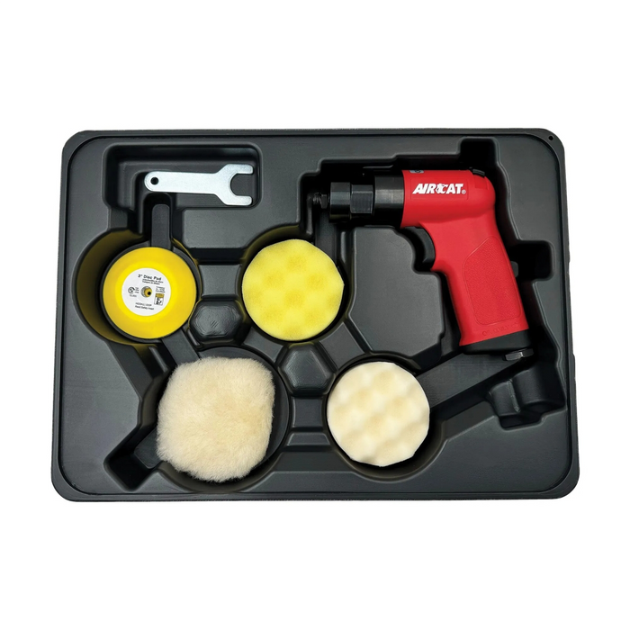 Aircat / Florida Pneumatic 3 Inch Mini Polisher Kit