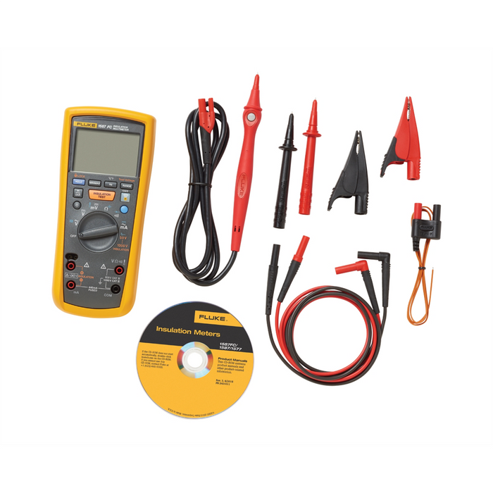 Fluke Test and Measuring Tools Insulation Multimeter with Connect
