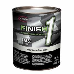 Sherwin-Williams® Finish 1™ FA655-4 High Performance 2.8 VOC Acrylic Enamel Top Coat, 1 qt Can, Olympic White