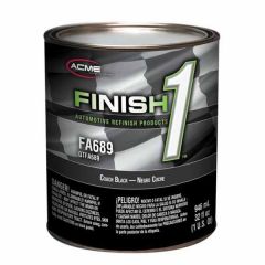 Sherwin-Williams® Finish 1™ FA689-4 High Performance 2.8 VOC Acrylic Enamel Top Coat, 1 qt Can, Coach Black