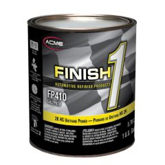 Sherwin-Williams® Finish 1™ FP410-1 High Build 2K HS Urethane Primer, 1 gal Can, Gray, 4:1 Mixing