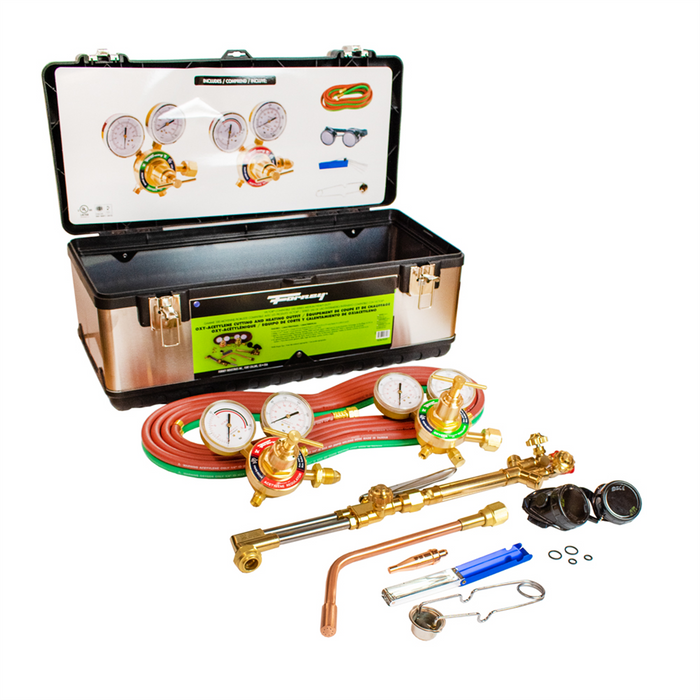 Forney Welding and Metal Working Medium/Heavy-Duty Basic Cutting, Welding and Heating Outfit