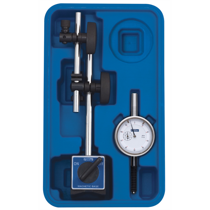 Fowler Measurement Tools Mag Base w/ Fine Adjust & Water Res Indicator