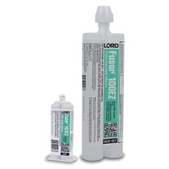 Fusor® 100EZ 2-Part Heat Set Plastic Repair Adhesive, 7.1 oz Bottle, Paste, White/Tan