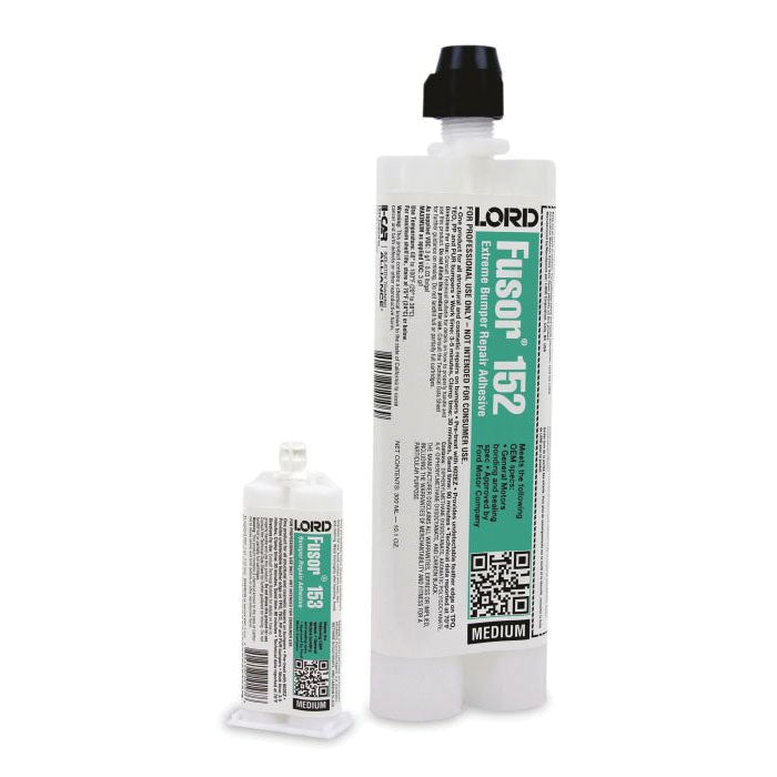 LORD Fusor Adhesives Fusor 152 Medium Sandable Adhesive 10.1 oz Black Paste Cartridge