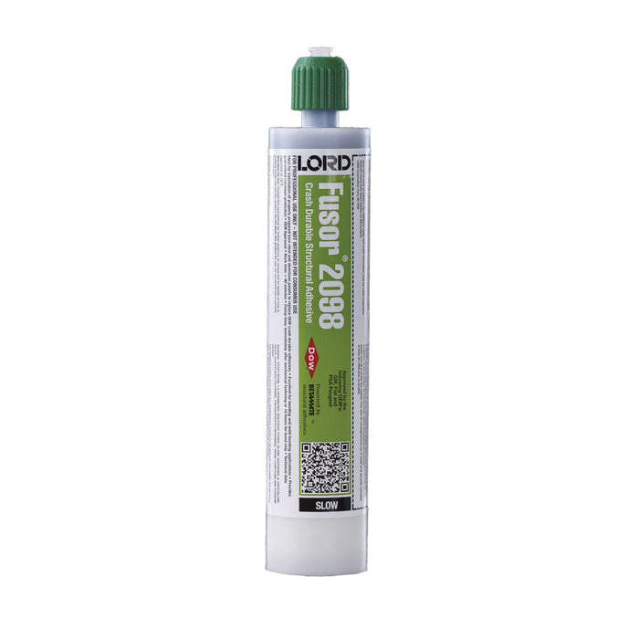 LORD Fusor Adhesives Fusor 2098 Crash Durable/Slow Structural Adhesive, 6.59 oz, Paste, Blue, 90 min