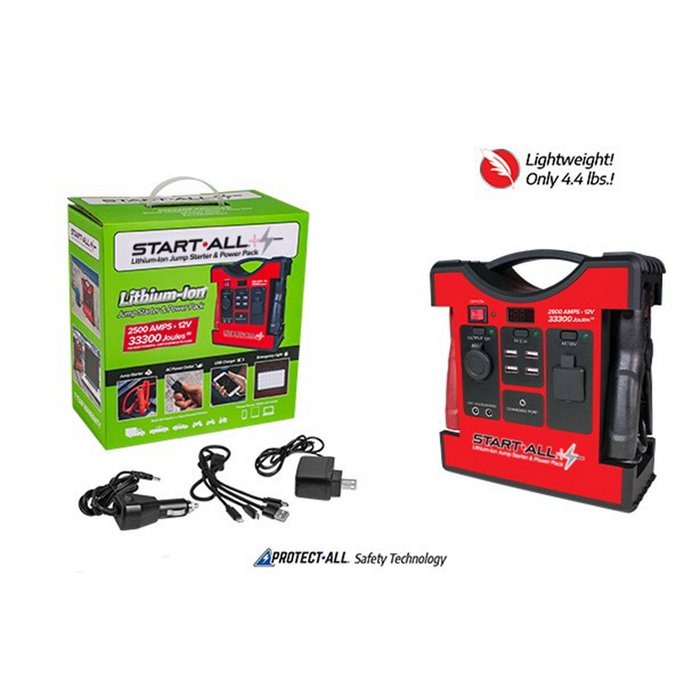 Goodall Manufacturing Jump Starter 2,500A 33300 Joules 5S 12V Lithium-Ion