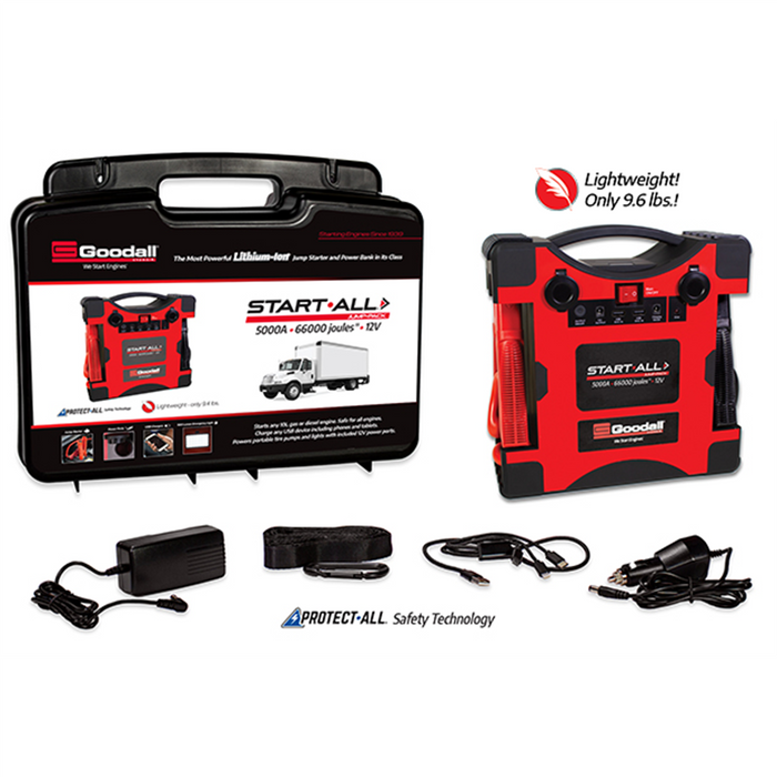Goodall Manufacturing Jump Starter 5000A 60000 Joules 5S 12V