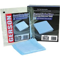 GERSON® 020001B Economy Tack Cloth, 36 in L x 18 in W, Code Blue