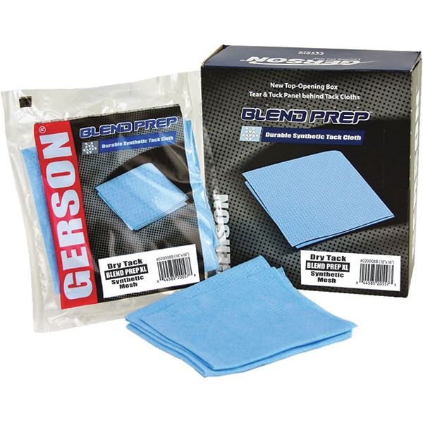 Gerson Blend Prep 020008C Tack Cloth, 18 in L x 9 in W, Blue