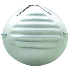 GERSON® 061501 Nuisance Dust Mask, Dual Non-Adjustable Headstrap, Microfiber, White