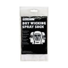 GERSON® 070295 Economy Spray Socks, Universal, Economy, White, Bleached Cotton