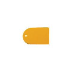 GL Enterprises® 1203 Junior Autobody Spreader, 4 in L x 2-1/2 in W, Straight Edge, Plastic, Yellow