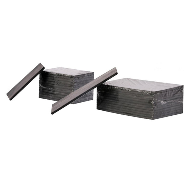 GL Enterprises Enterprises 1303 Flexible Rubber Squeegee, 3 in L x 2 in W, Rubber, Black