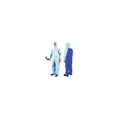 GL Enterprises® 2250 1 Pocket Anti-Static Painter's Protection Pant, Large, White/Blue, Nylon