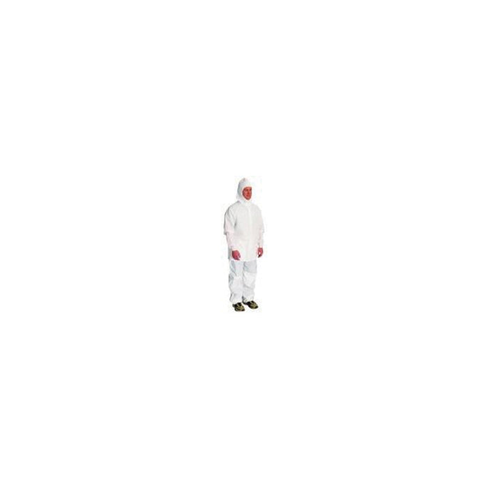 GL Enterprises Enterprises 2590 Breathable Painter's Protection Jacket, 2X-Large, White/Blue, Nylon
