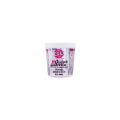 GL Enterprises® Quick Mix 908 Measuring and Mixing Cup with Lid, 8 oz, Clear