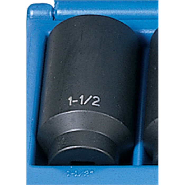 Grey Pneumatic Socket Sets 1/2" Drive x 1-1/2" Deep