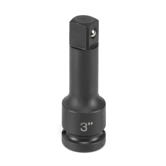 Grey Pneumatic Socket Sets 1/2"" Drive x 3"" Extension w/ Friction