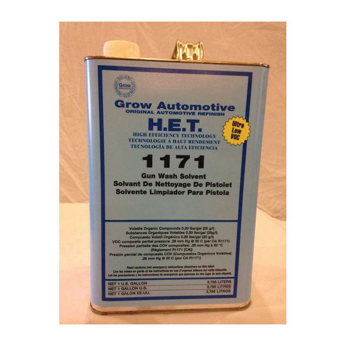 Grow Automotive Low VOC Gunwash Solvent 1171-1 1 Gallon