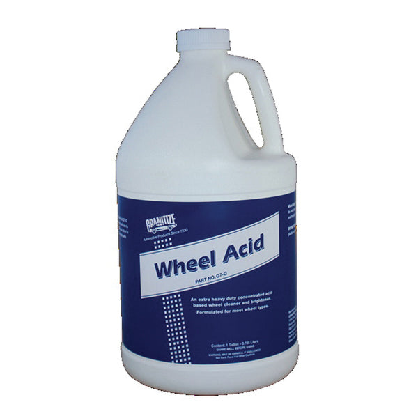 Granitize Products G-7G Wire Wheel Acid, 1 gal Bottle, Liquid โ Clear Brown