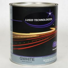 GenTec GWHITEG 3.5 VOC Basecoat, 1 gal Can, White, 128.82 g/L VOC