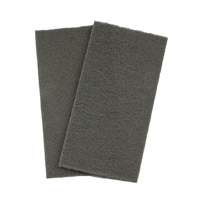 High Teck Products 6"X9" GRAY SCUFF PAD ULTRA FINE, with Sillicon Carbide Grain(20 pcs per box)
