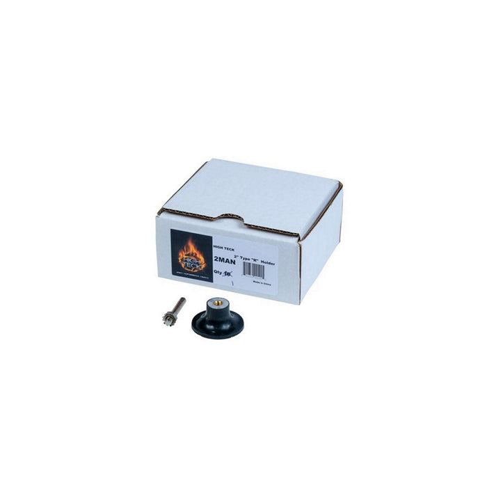 High Teck 2MAN Mandrel and Back-Up Pad, 2-in