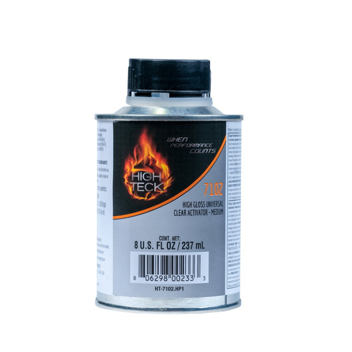 High Teck 7102-16 Medium Activator 1/2 pt Liquid for 7100 High Gloss Clear