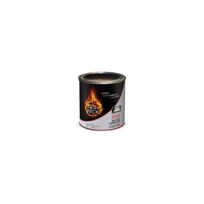 High Teck 77125-4 Glamour Clear, Clear, 1 qt, 4.3 lb/gal VOC, 2:1 Mix