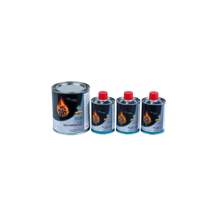 High Teck 77131-16 Fast Activator, Clear, 1/2 pt, for use with 77130 Multi-Purpose Clearcoat — view 2