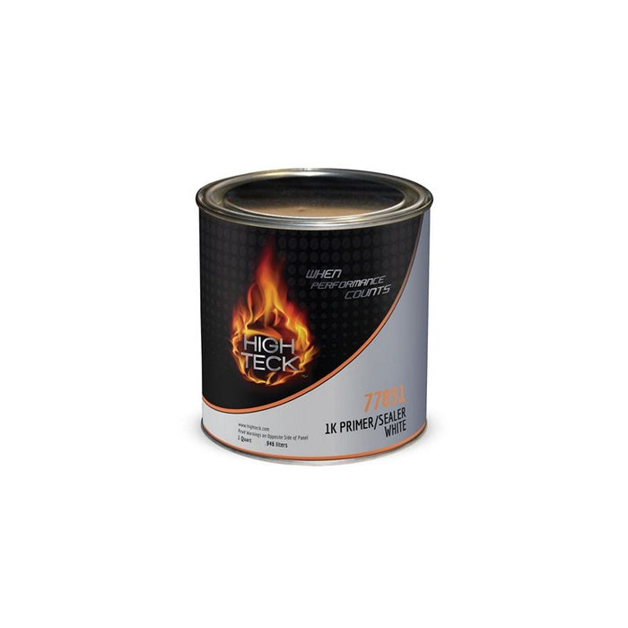 High Teck Products High Teck 77851-4 50 State Compliant 1K Primer/Sealer, 1 qt, White, 4.60 lb/gal V