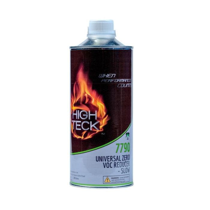 High Teck 7790-4 Universal Slow Zero VOC Urethane Reducer, 1 qt, Clear, Liquid — view 2