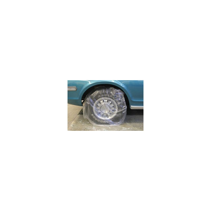 High Teck 810 Wheel Masker, 45 in L x 40 in W x 0.7 mil in THK, Plastic — view 2