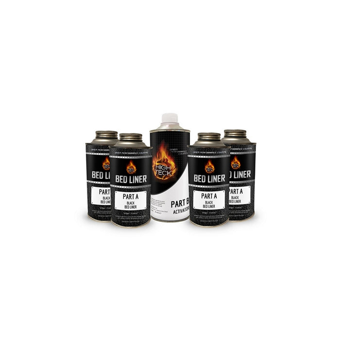 High Teck Products High Teck BL100 National Rule Standard Truck Bed Liner Kit, Black, 3.24 lb/gal VO