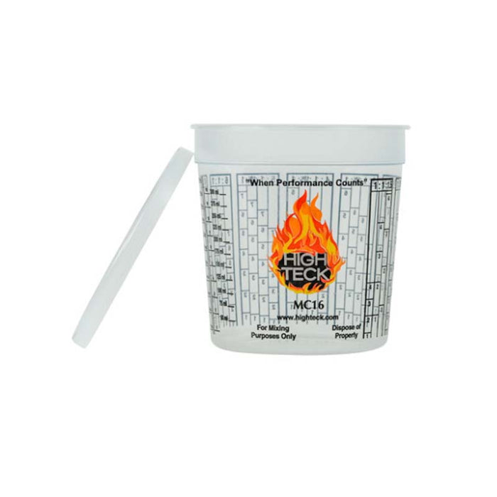 High Teck MC16L Polypropylene Lid for 1 pt Mixing Cups
