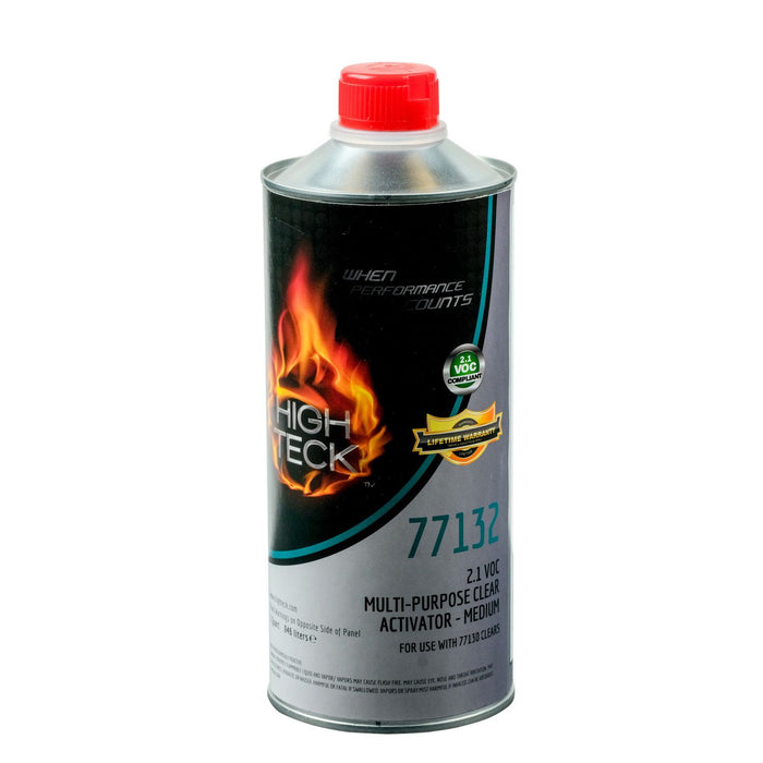 High Teck 77132-4 Medium Activator, Clear, 1 qt, for use with 77130 Multi-Purpose Clearcoat