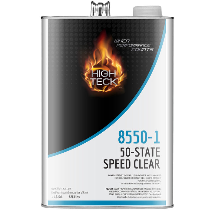 High Teck 8550-1 Speed Clear 50-State Compliant Gloss Clearcoat - Gallon