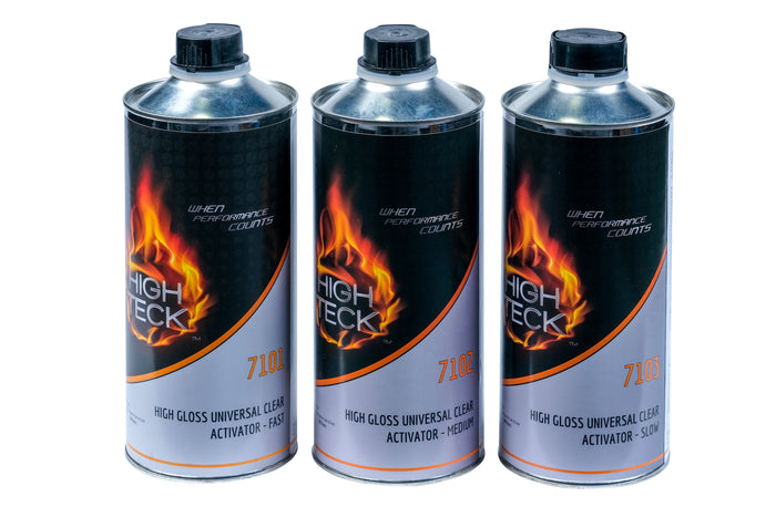 High Teck Products High Teck 7103-4 Slow Activator, 1 qt, Liquid, Use With: 7100 High Gloss Universa β view 4