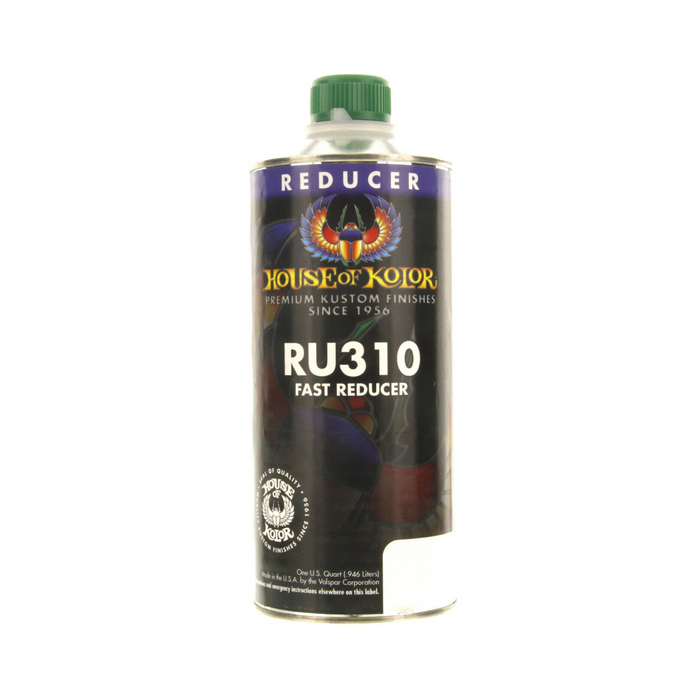 House of Kolor OF KOLOR RU310-Q00 Reducer, 1 qt Can, Fast Speed/65 to 75 deg F