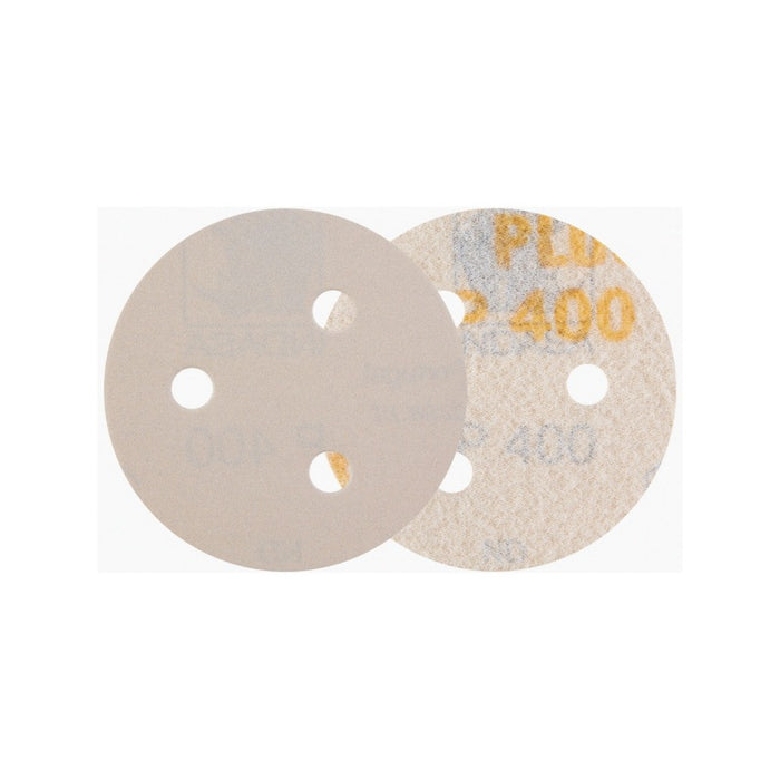 Indasa USA, Inc 1052-800 Rhynogrip Plus Line Abrasive Solid Disc, 5 in Dia, 800 Grit โ White