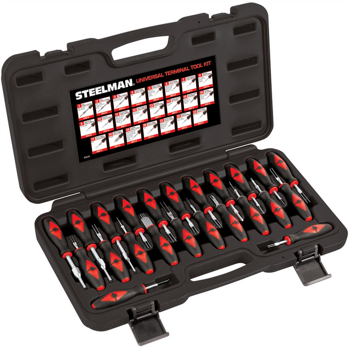 J S Products (steelman) Pc Universal Terminal Tool Kit/Euro