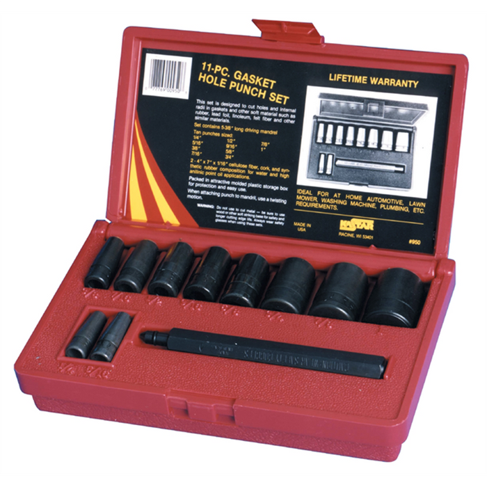 Lang Tools (Kastar) GASKET HOLE PUNCH SET