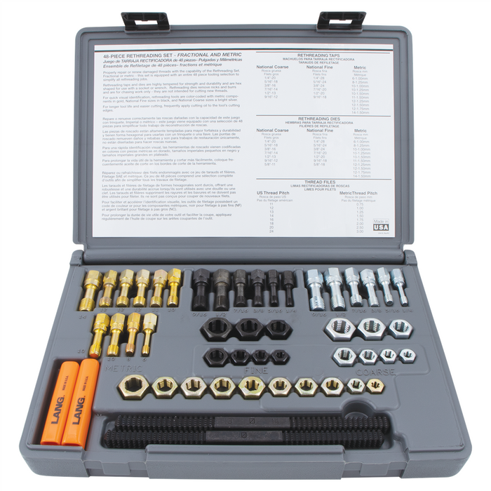 Lang Tools THREAD CHASE KIT